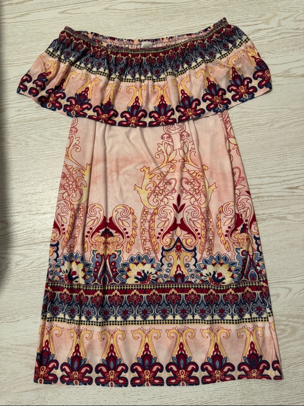 Off the Shoulder Spring Dress